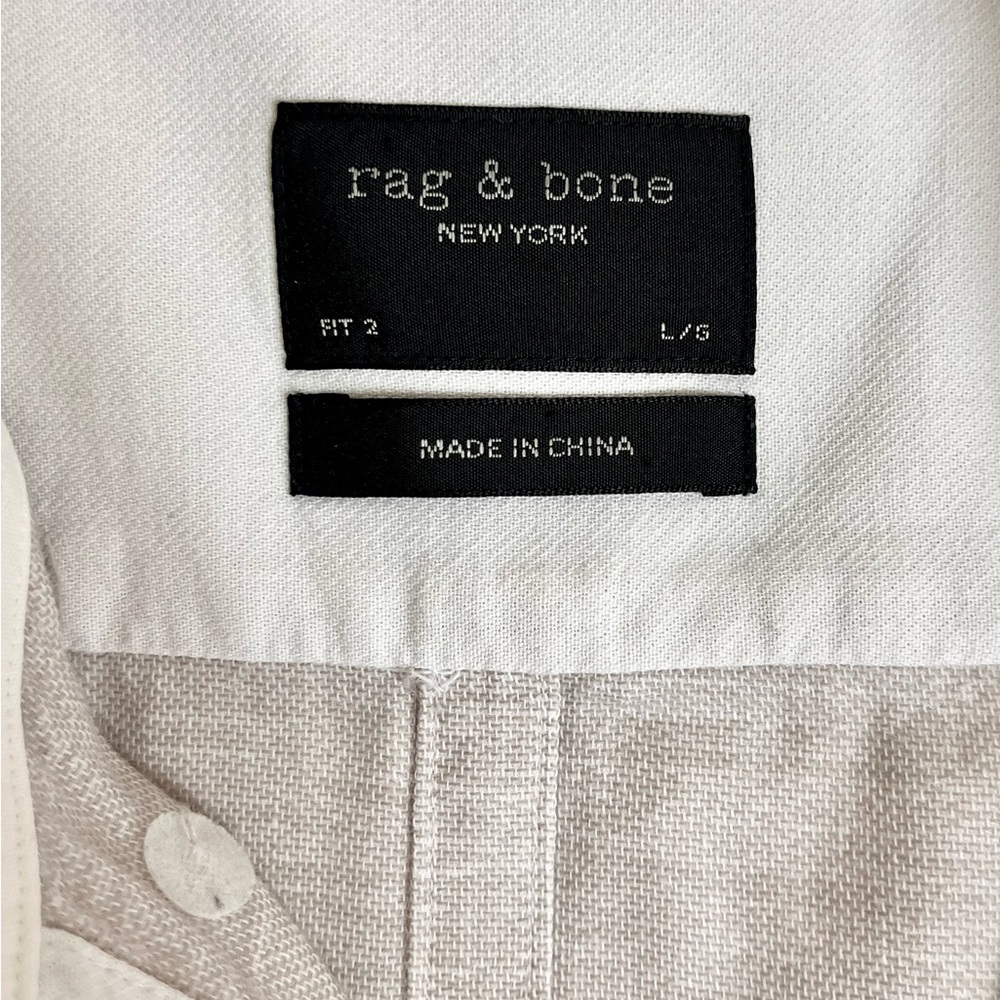 Rag & Bone Classic White Shirt